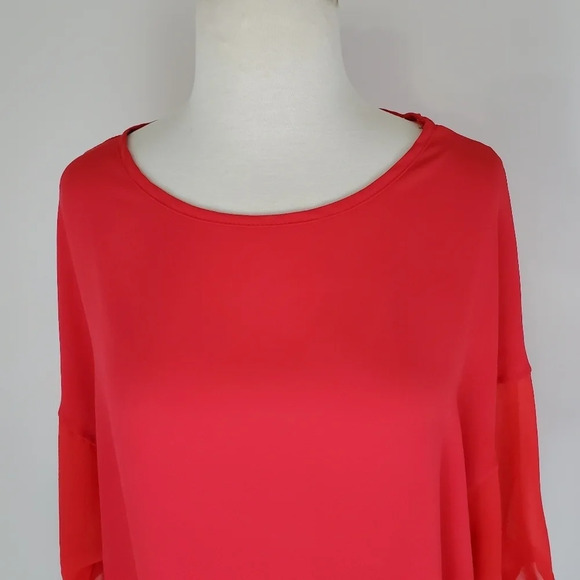 EVERLY SHEER POP OVER BLOUSE - Picture 2 of 9